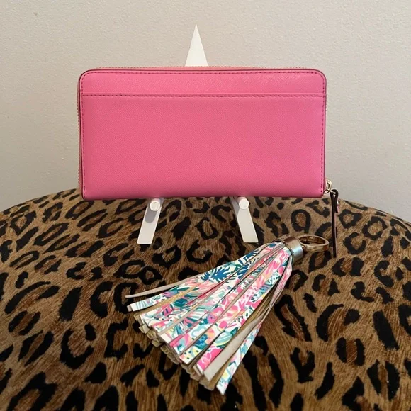 Kate Spade Pink Wallet - Picture 2 of 6